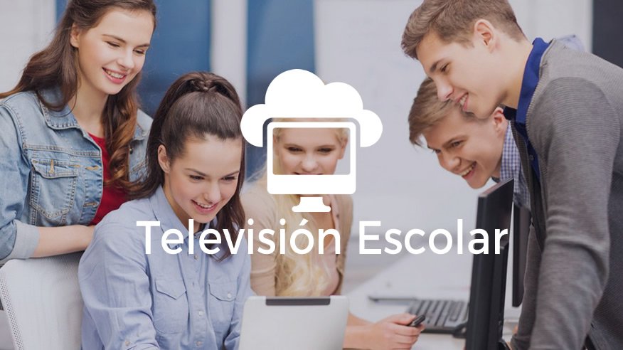 TV educativa digital para colegios.
